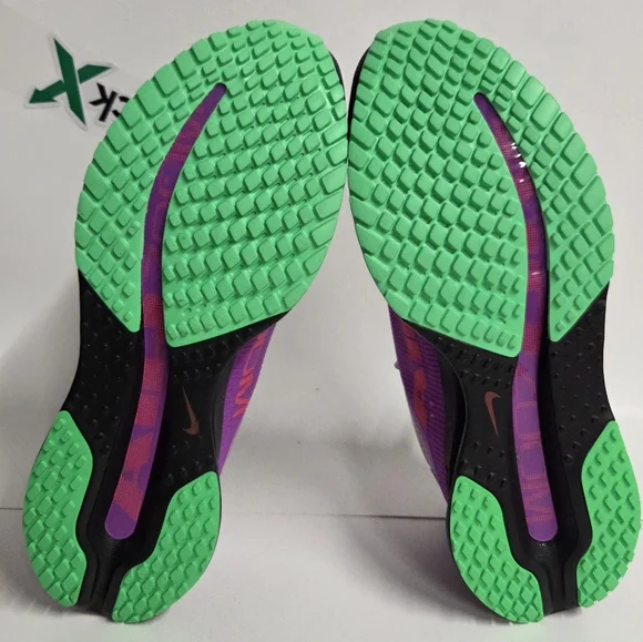 Nike Air Zoom Pegasus Premium Flyknit Purple II0602-500 Women's Sz 11.5 Mens 10 - Picture 11 of 13